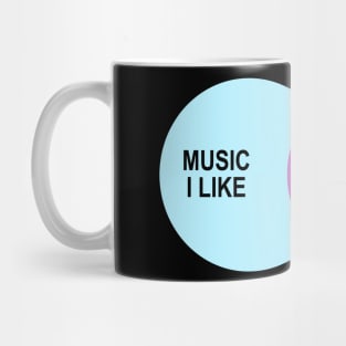 IT Crowd Music I Like T-Shirt Mug